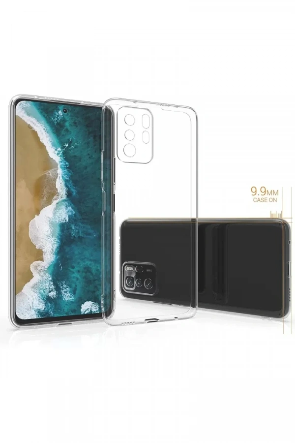 Xiaomi Poco X3 GT Kılıf Lüx Şeffaf Silikon