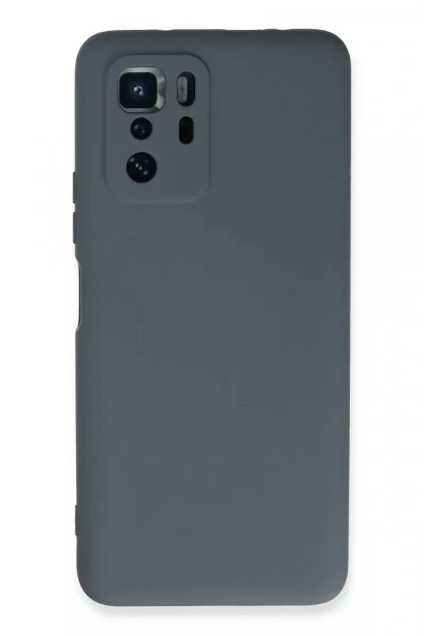 Xiaomi Poco X3 GT Kılıf Nano içi Kadife Silikon - Gri