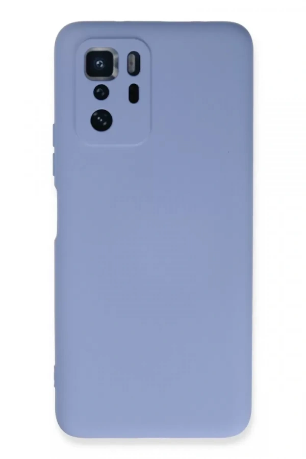 Xiaomi Poco X3 GT Kılıf Nano içi Kadife Silikon - Lila