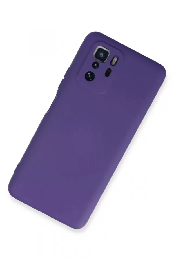 Xiaomi Poco X3 GT Kılıf Nano içi Kadife Silikon - Mor