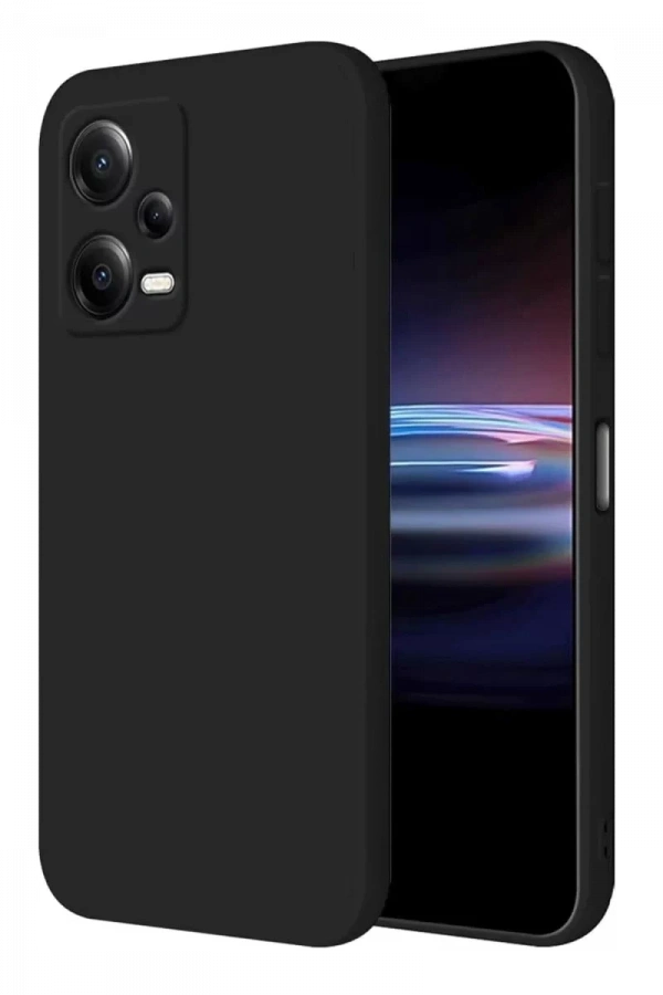 Xiaomi Poco X5 5G Kılıf First Silikon - Siyah