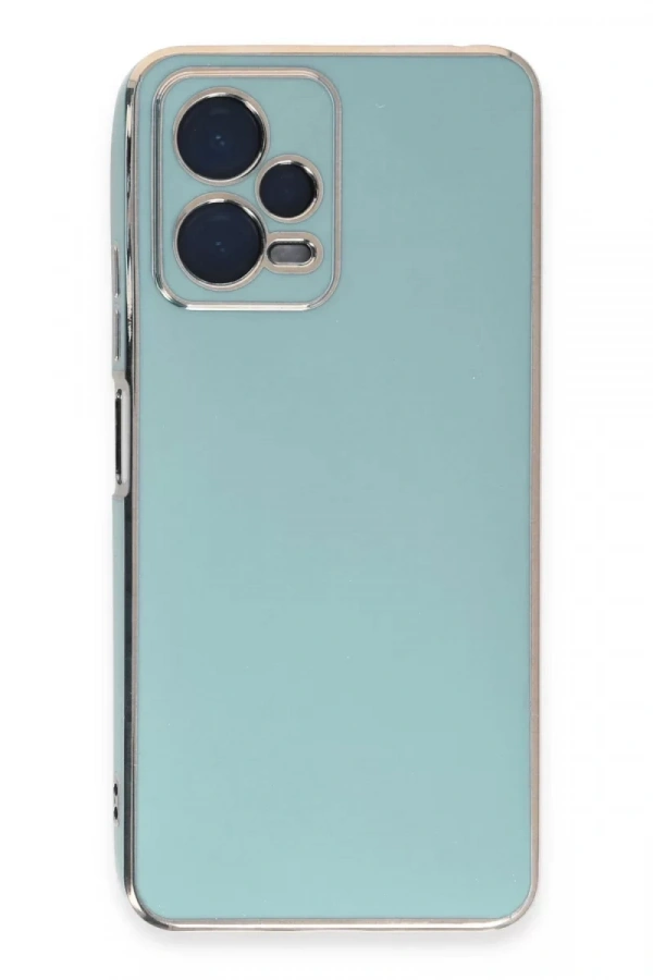 Xiaomi Poco X5 5G Kılıf Volet Silikon - Açık Yeşil
