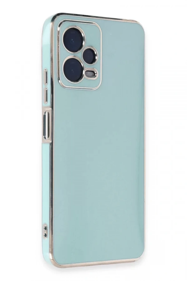 Xiaomi Poco X5 5G Kılıf Volet Silikon - Açık Yeşil