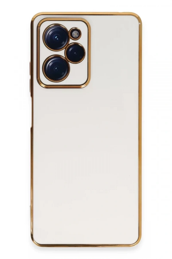 Xiaomi Poco X5 Pro 5G Kılıf Volet Silikon - Beyaz