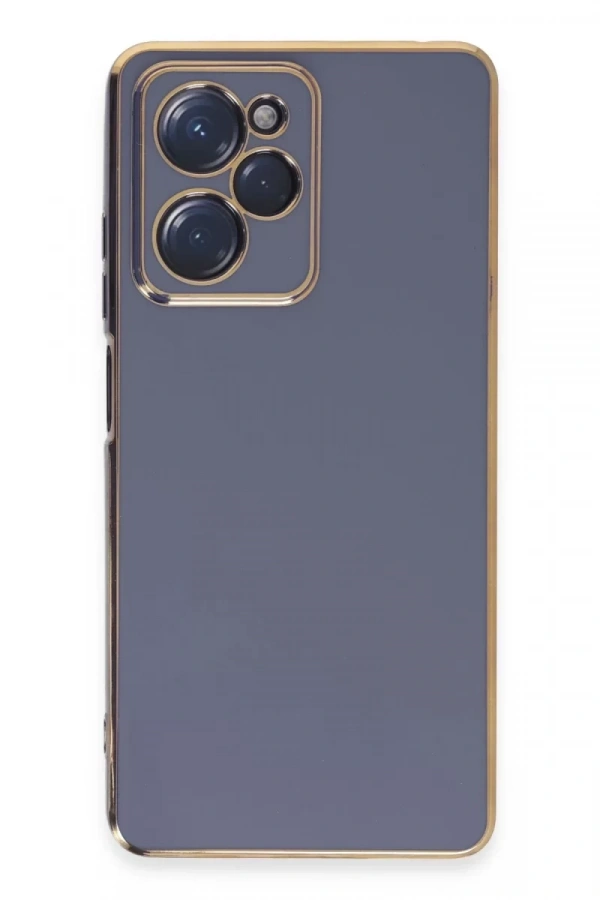 Xiaomi Poco X5 Pro 5G Kılıf Volet Silikon - Mavi