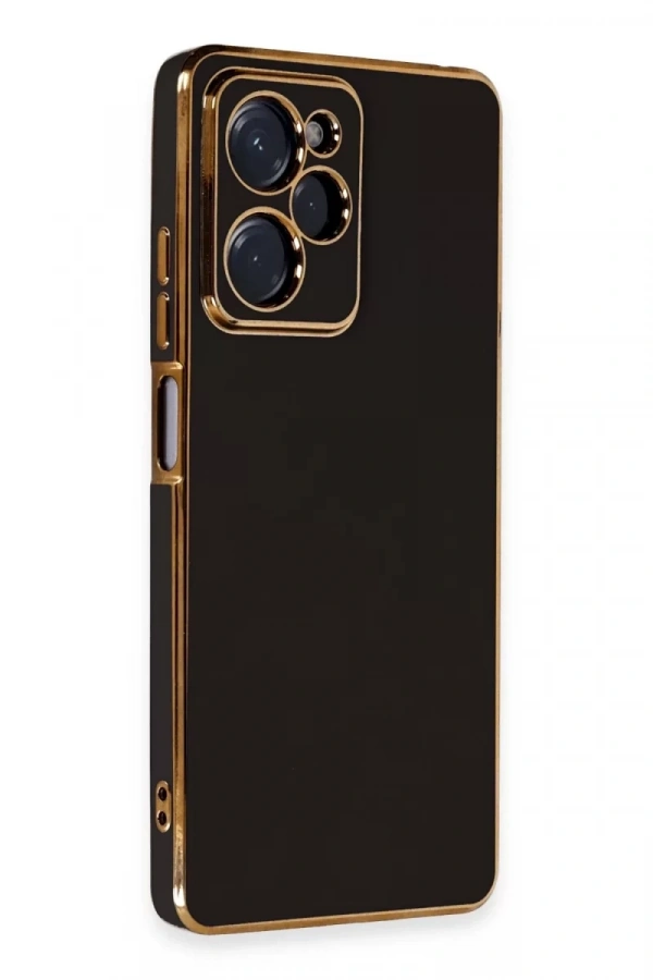 Xiaomi Poco X5 Pro 5G Kılıf Volet Silikon - Siyah