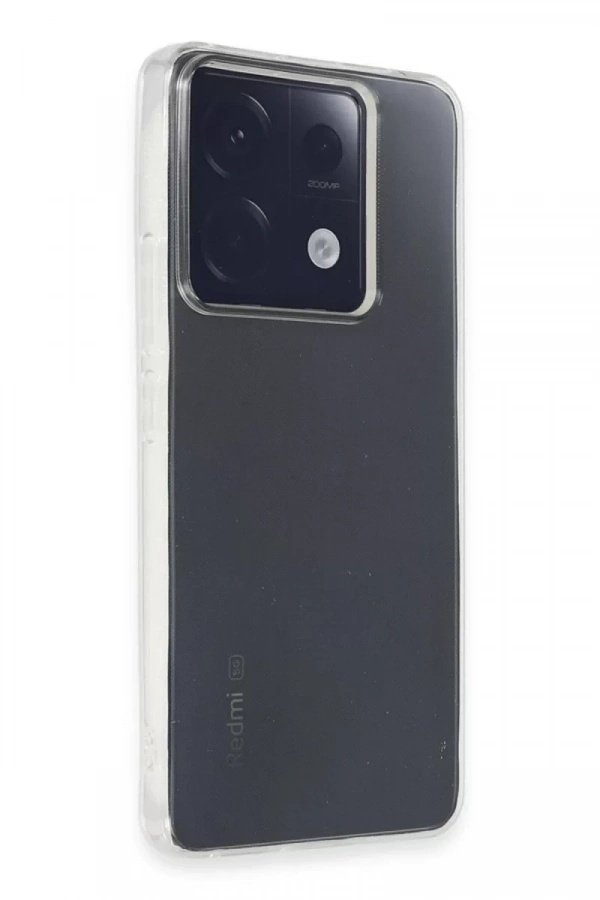 Xiaomi Poco X6 Kılıf Lüx Şeffaf Silikon