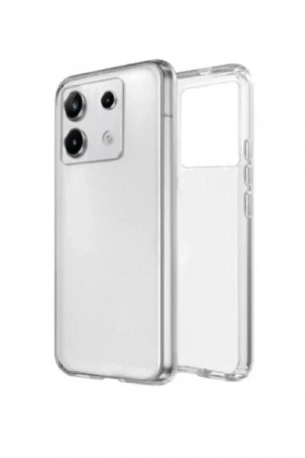 Xiaomi Poco X6 Kılıf Lüx Şeffaf Silikon