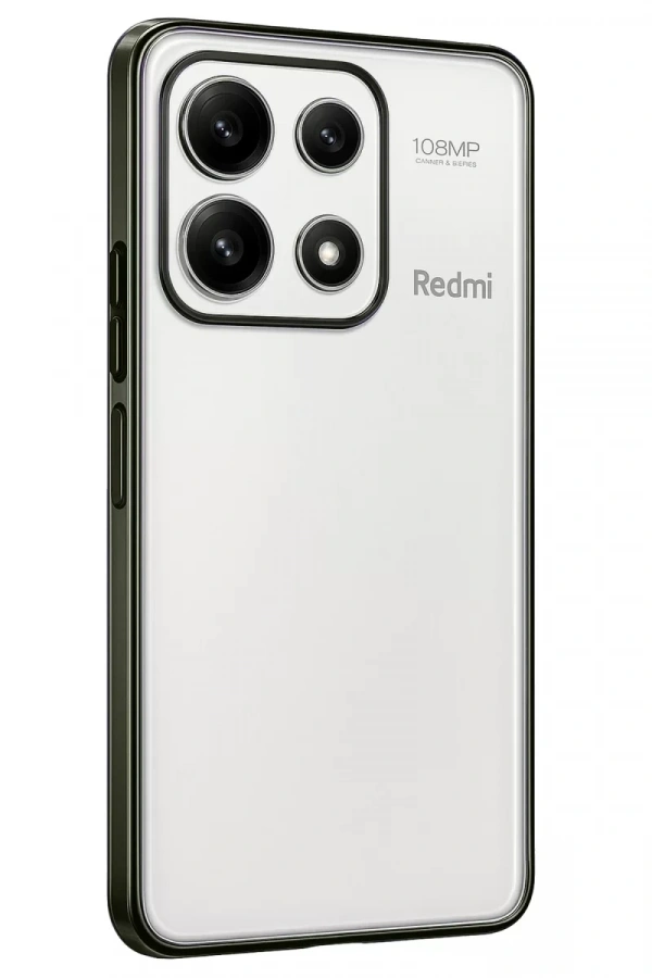 Xiaomi Poco X6 Pro Kılıf Lensli Silikon - Yeşil