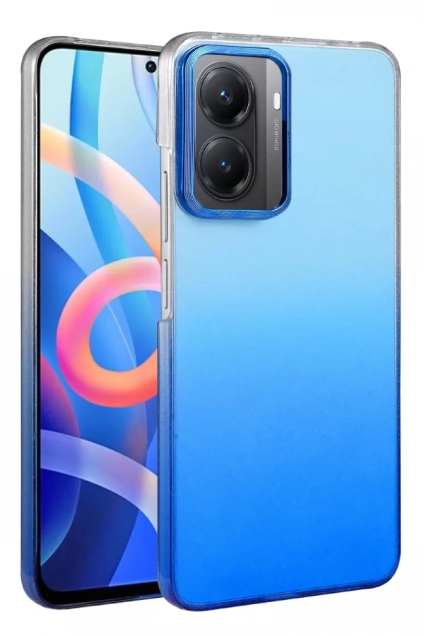 Xiaomi Poco X7 Pro Glossy Kapak - Mavi