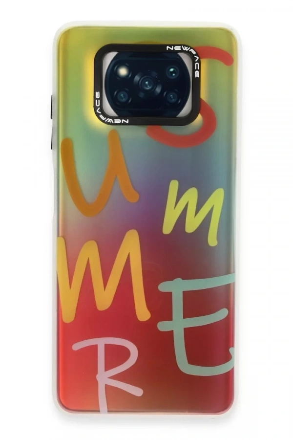 Xiaomi Pocophone X3 Kılıf Estoril Desenli Kapak - Estoril - 3