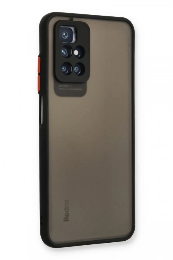 Xiaomi Redmi 10 2022 Kılıf Montreal Silikon Kapak - Siyah