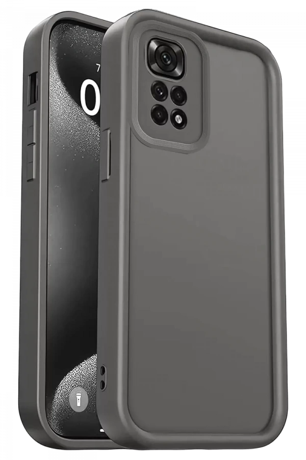 Xiaomi Redmi 10 2022 Kılıf Viera Silikon - Gri