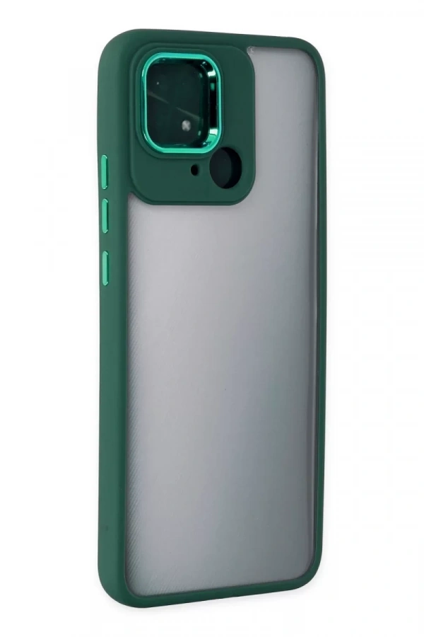 Xiaomi Redmi 10C Kılıf Dora Kapak - Haki Yeşil