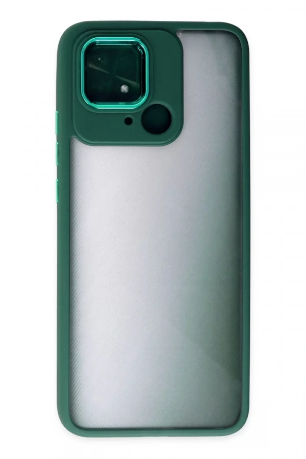 Xiaomi Redmi 10C Kılıf Dora Kapak - Haki Yeşil