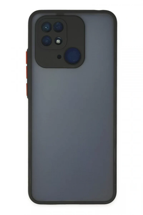 Xiaomi Redmi 10C Kılıf Montreal Silikon Kapak - Siyah