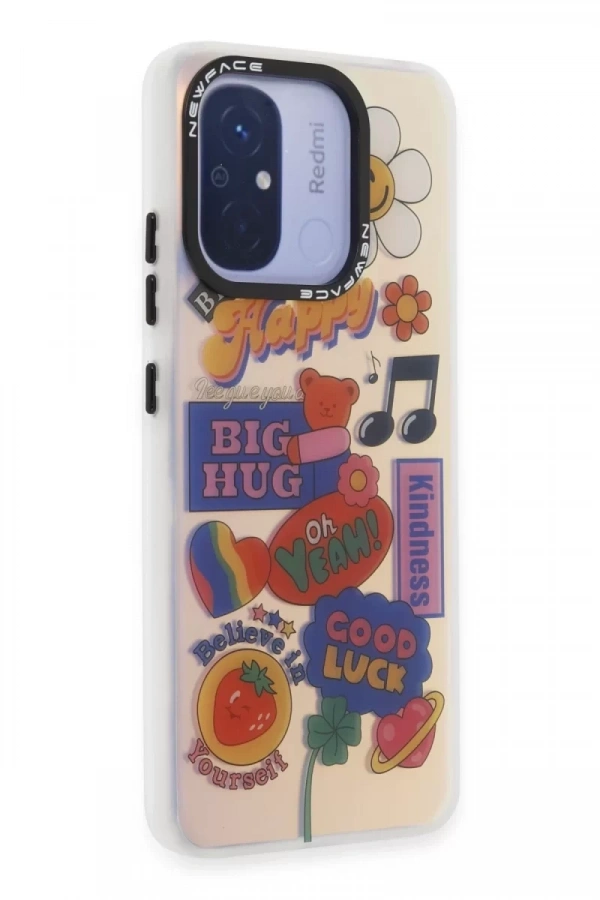 Xiaomi Redmi 12C Kılıf Estoril Desenli Kapak - Estoril - 15
