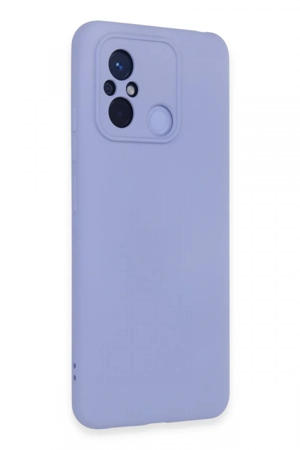 Xiaomi Redmi 12C Kılıf Nano içi Kadife Silikon - Lila
