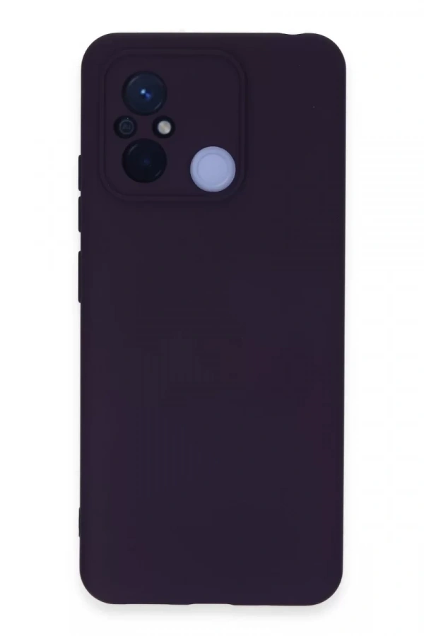 Xiaomi Redmi 12C Kılıf Nano içi Kadife Silikon - Mor