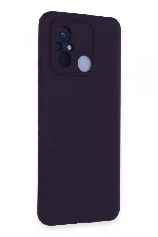 Xiaomi Redmi 12C Kılıf Nano içi Kadife Silikon - Mor