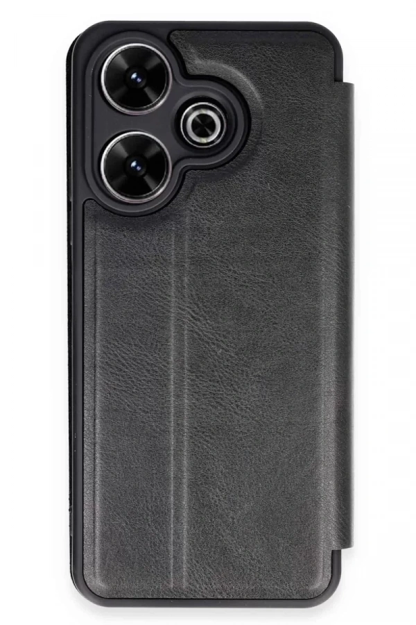 Xiaomi Redmi 13 4G Kılıf Flip Cover - Siyah