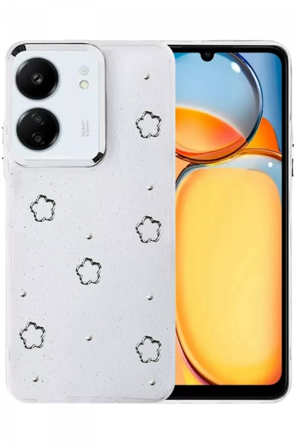 Xiaomi Redmi 13C Fiyonk Desenli Kapak - Desen 2