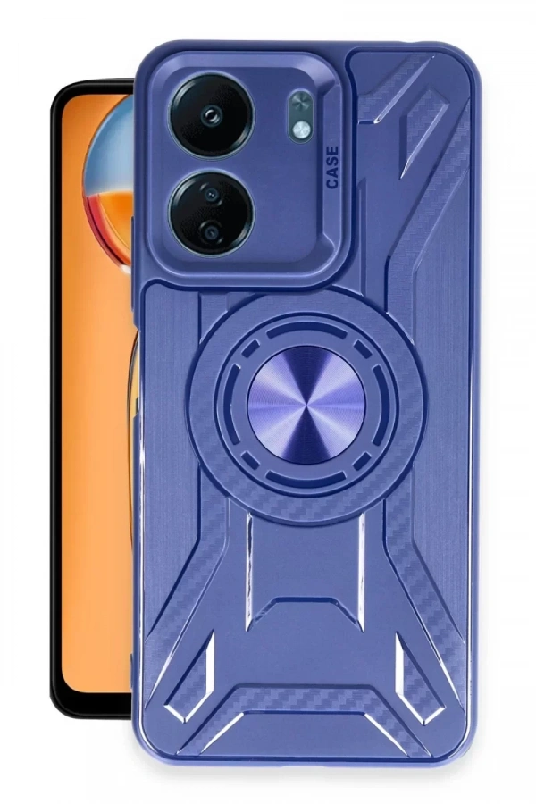 Xiaomi Redmi 13C Kılıf Lincoln Silikon - Lacivert