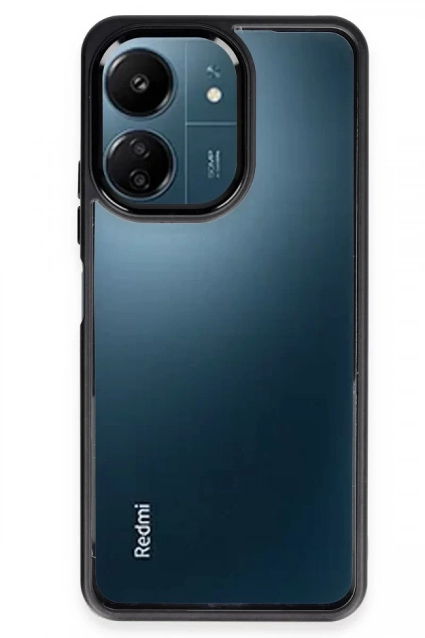 Xiaomi Redmi 13C Kılıf Power Silikon - Siyah