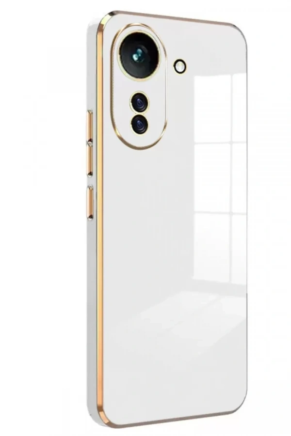 Xiaomi Redmi 13C Kılıf Volet Silikon - Beyaz