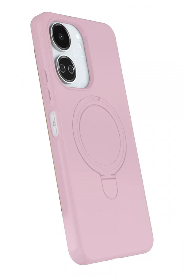 Xiaomi Redmi 13C Regal Magsafe Standlı Kapak - Açık Pembe