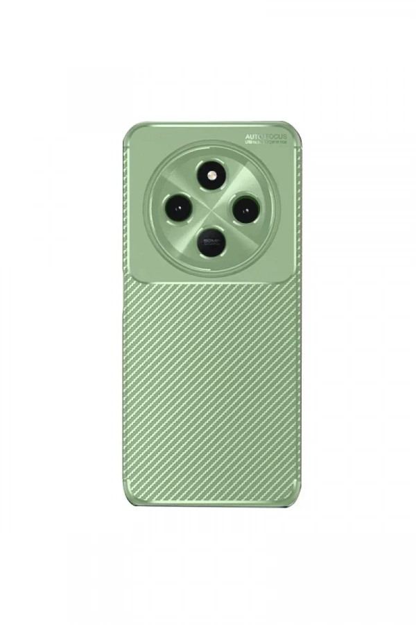 Xiaomi Redmi 14C Kılıf Auto Focus Karbon Kapak - Su Yeşili