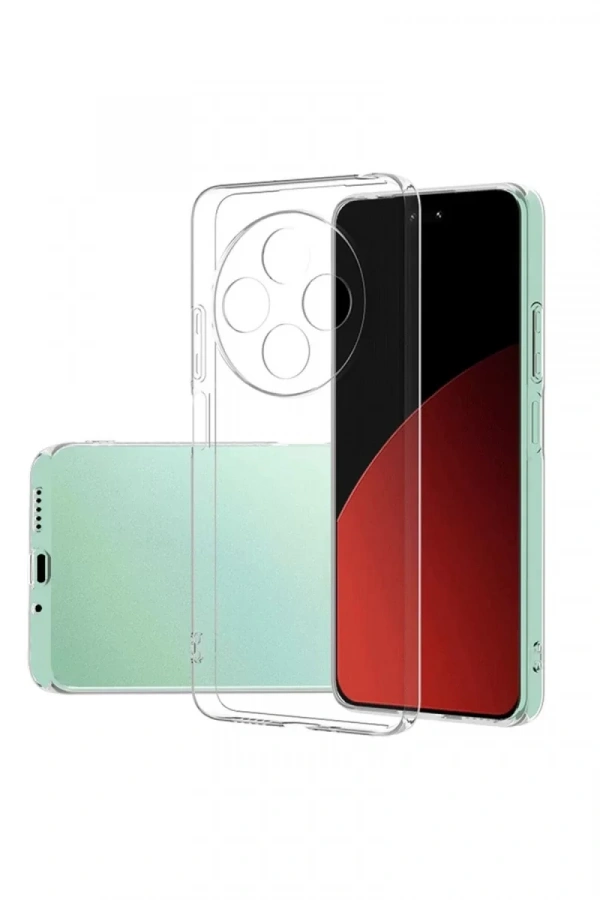 Xiaomi Redmi 14C Kılıf Lüx Şeffaf Silikon