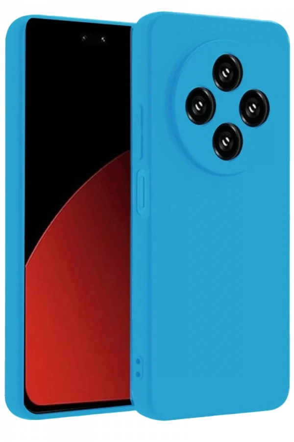 Xiaomi Redmi 14C Kılıf Nano içi Kadife Silikon - Mavi