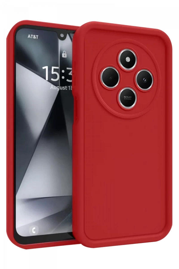 Xiaomi Redmi 14C Kılıf Viera Silikon - Kırmızı