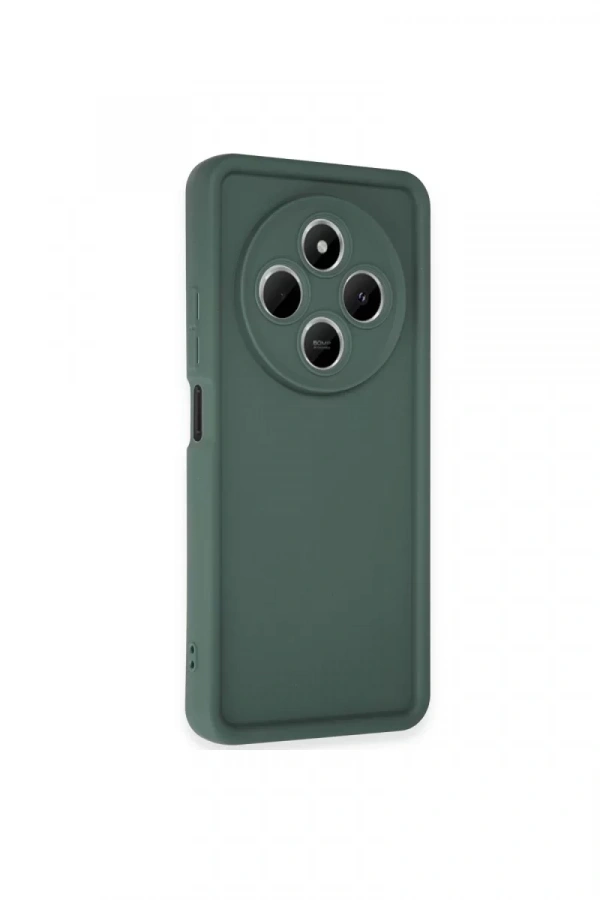 Xiaomi Redmi 14C Kılıf Viera Silikon - Koyu Yeşil