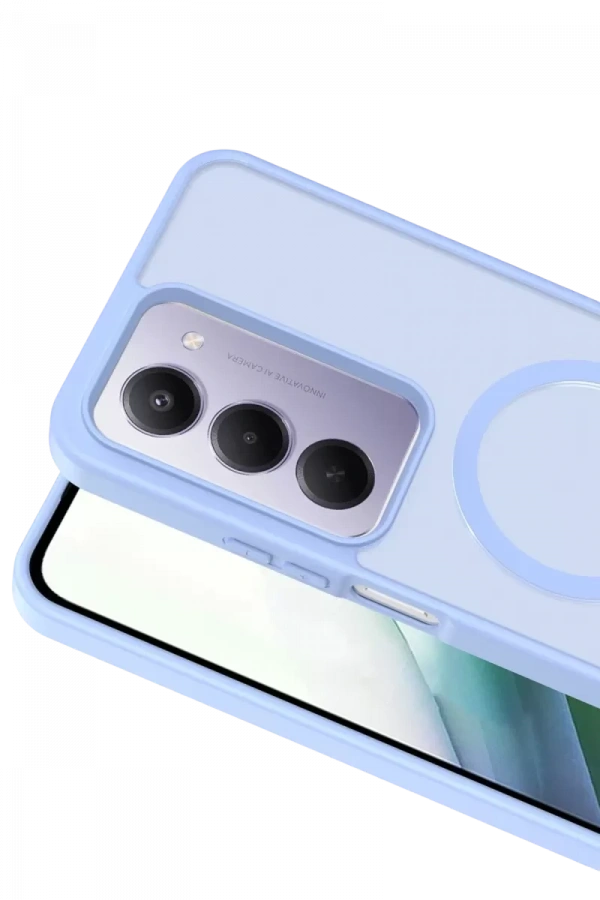 Xiaomi Redmi 15 4G Jota Magsafe Kapak - Açık Mavi