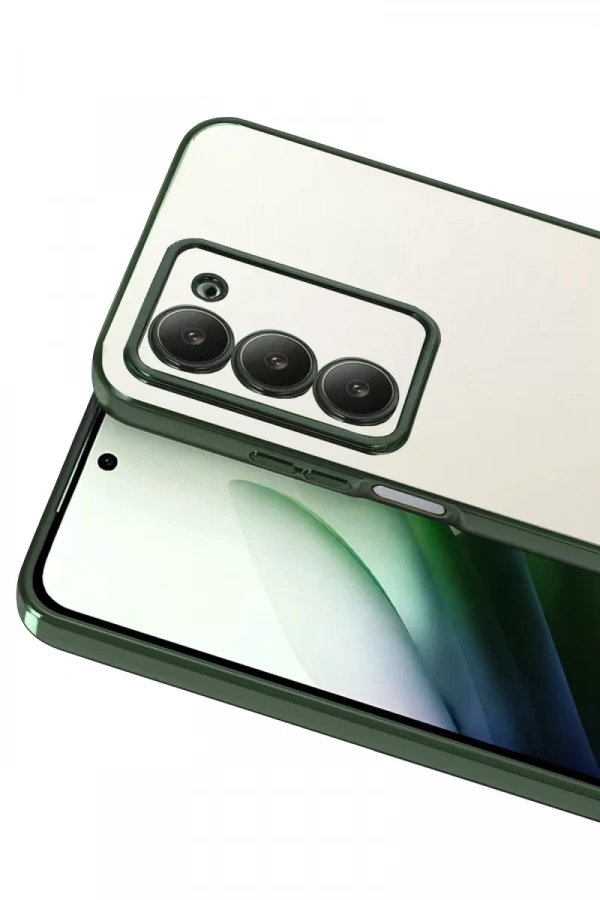 Xiaomi Redmi 15 4G Lensli Silikon - Yeşil
