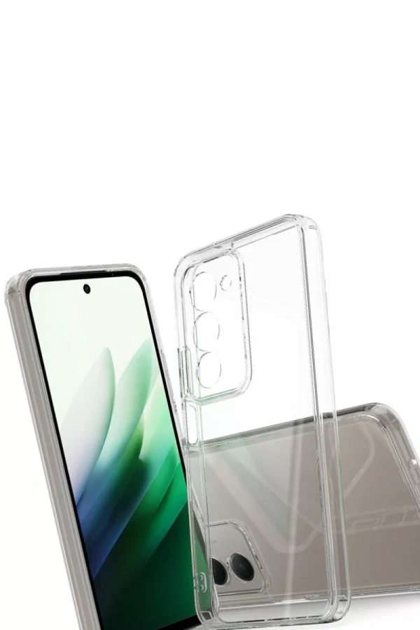 Xiaomi Redmi 15 4G Lüx Şeffaf Silikon - Şeffaf