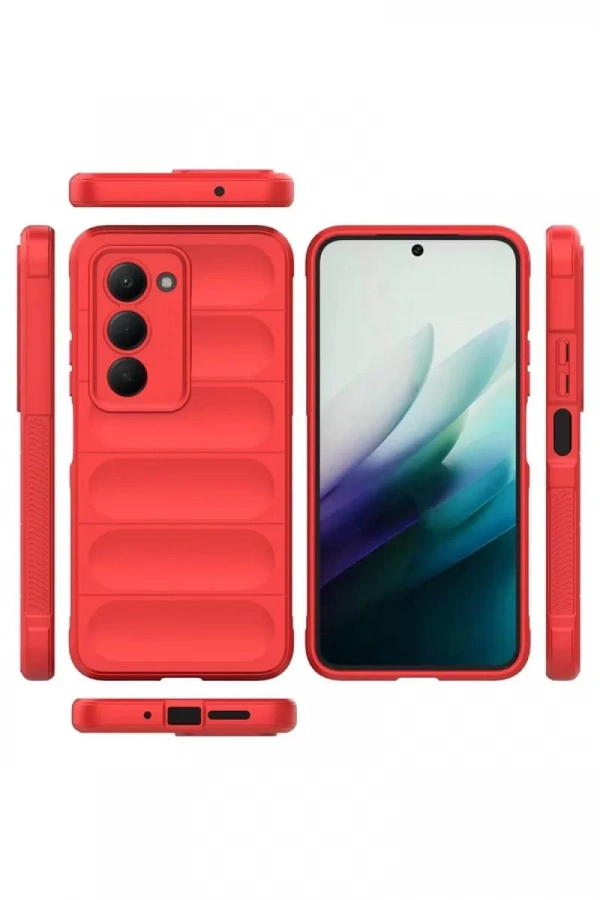 Xiaomi Redmi 15 4G Optimum Silikon - Kırmızı