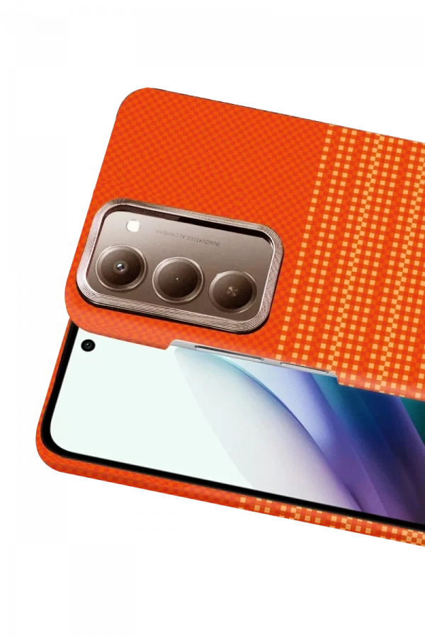 Xiaomi Redmi 15 4G Vega Magsafe Kapak - Turuncu