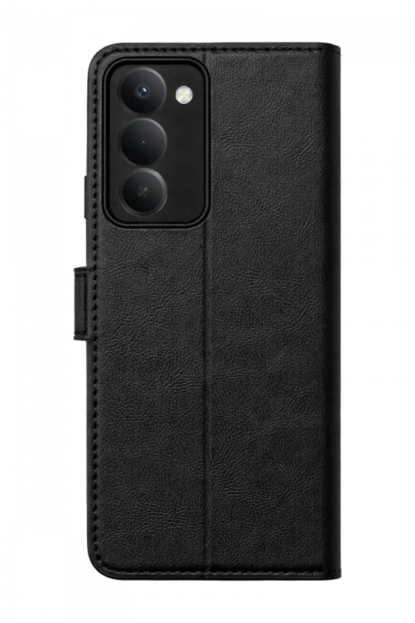 Xiaomi Redmi 15 5G Trend S Plus Kapaklı Kılıf - Siyah