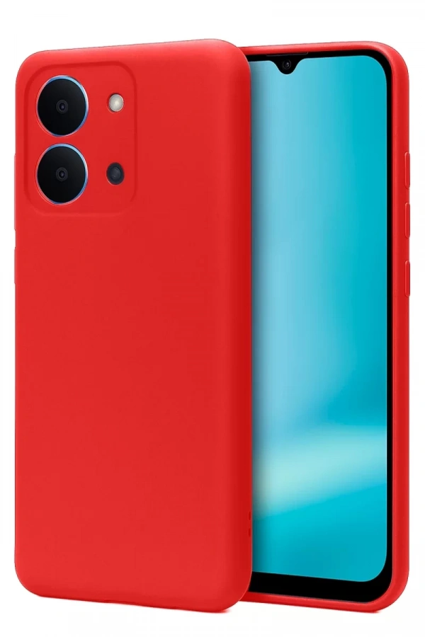 Xiaomi Redmi 15C 4G First Silikon - Kırmızı