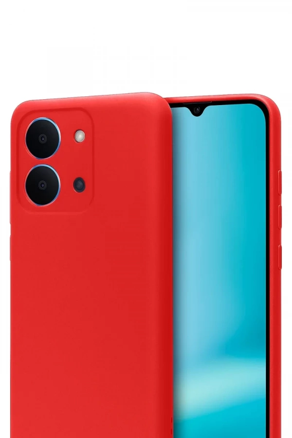 Xiaomi Redmi 15C 4G First Silikon - Kırmızı