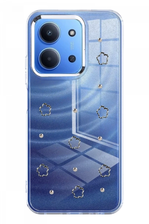 Xiaomi Redmi 15C 4G Fiyonk Desenli Kapak - Desen 2