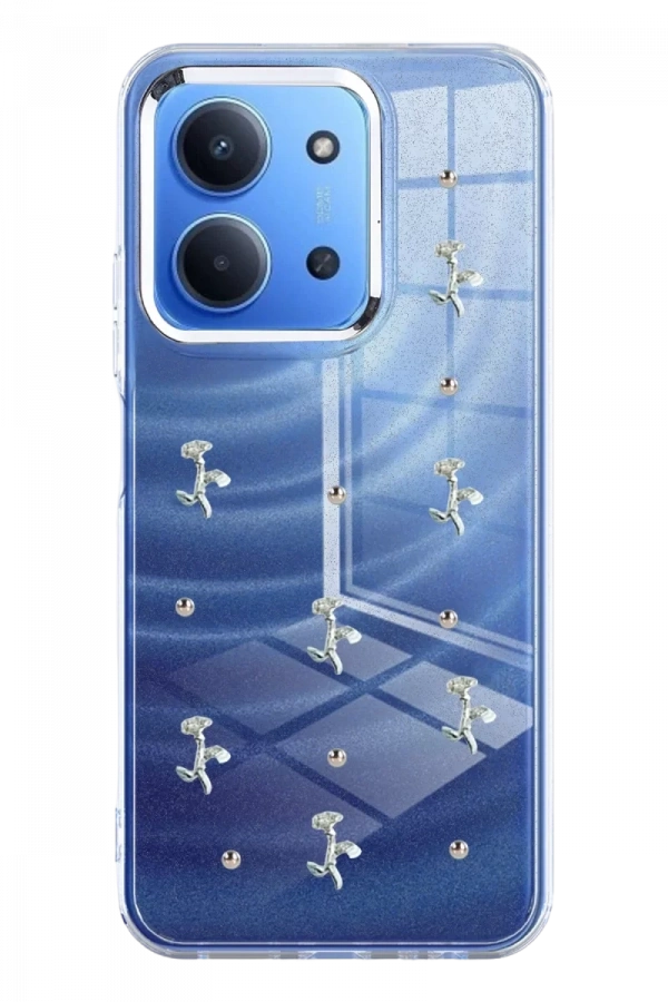 Xiaomi Redmi 15C 4G Fiyonk Desenli Kapak - Desen 4
