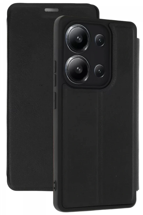 Xiaomi Redmi 15C 4G Flip Cover - Siyah