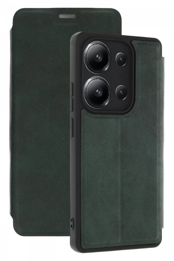 Xiaomi Redmi 15C 4G Flip Cover - Yeşil
