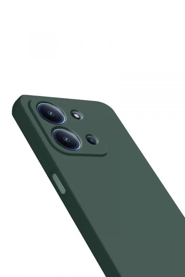 Xiaomi Redmi 15C 4G Nano içi Kadife Silikon - Koyu Yeşil