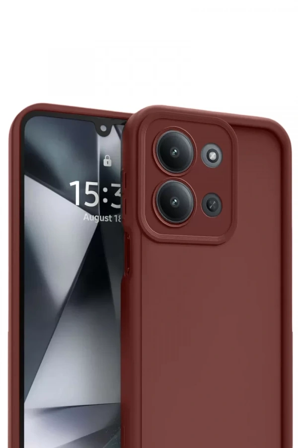 Xiaomi Redmi 15C 4G Viera Silikon - Bordo
