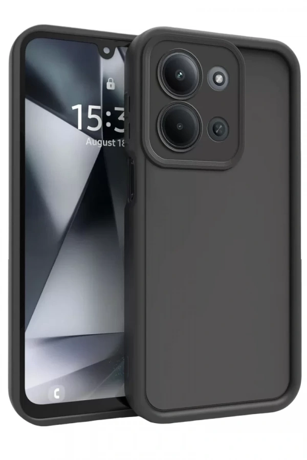 Xiaomi Redmi 15C 4G Viera Silikon - Siyah